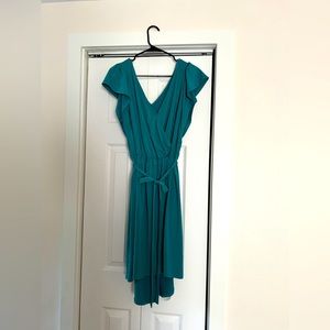 Teal dress